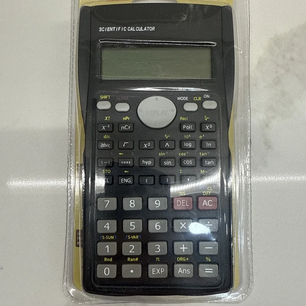 School Supplies Scientific Calculator 240 Function Memory Battery Operated New